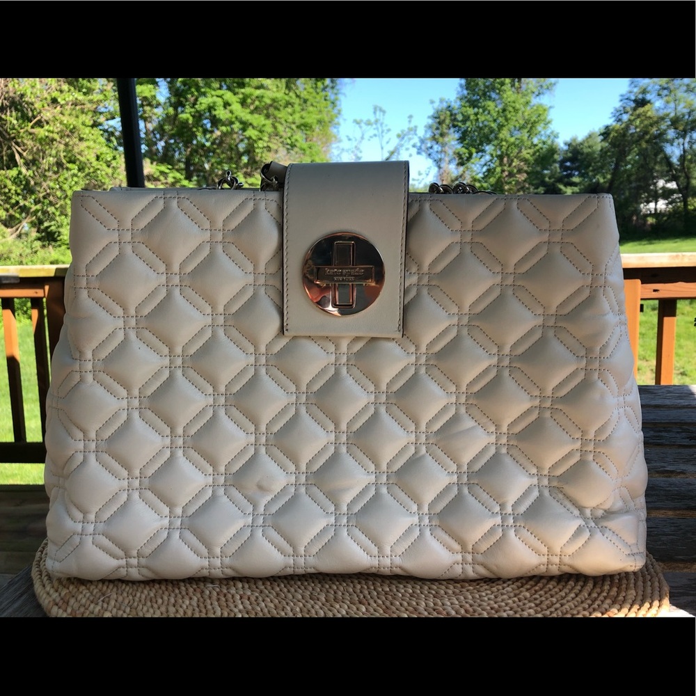 White Kate Spade Purse